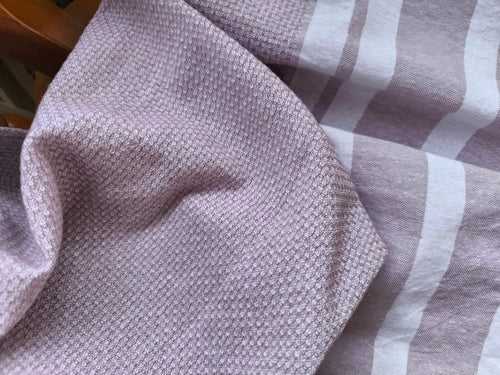 Super Absorbent Organic Cotton Beach Bath Towels - Lavender Purple XL