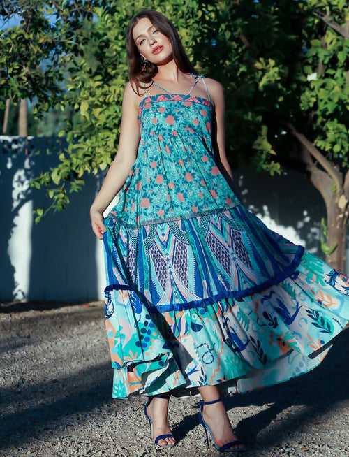 June Tiered Maxi Dress