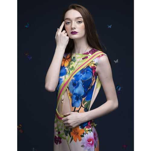 Saira Floral Party Dress