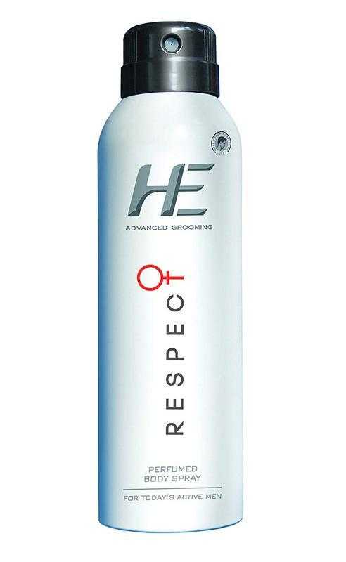 He Advanced Grooming Respect Perfumed Body Spray 150ML