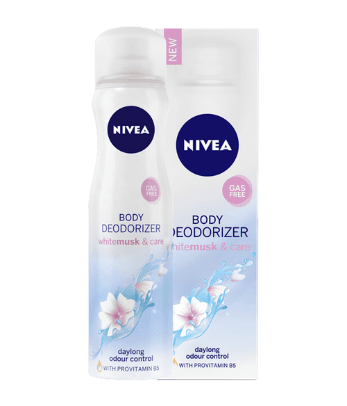 Nivea White Musk & Care Gas Free Body Deodorizer 120ML