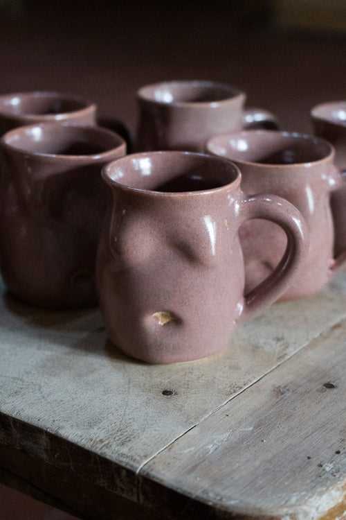 Defective Boob Mug - Bubblegum Pink