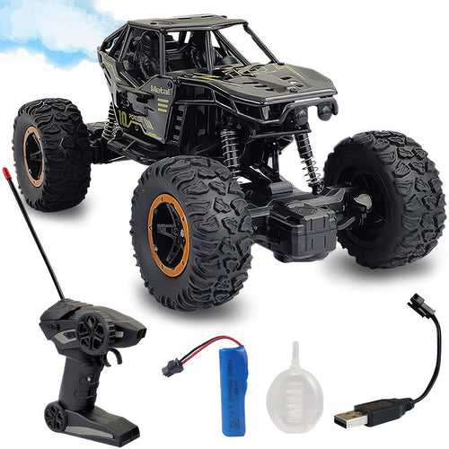 Remote Control Monster Truck with Sprayer System Scale Model - All Metal