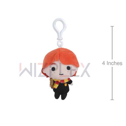 Ron Weasley Plush Keychain (with Clip on) - Harry Potter Charms 4"