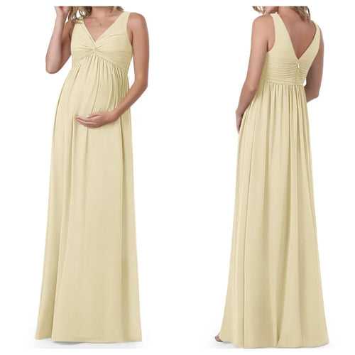 Yellow Maternity Bump Dress