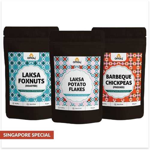 Singapore Snacks Combo Pack, Set of 3