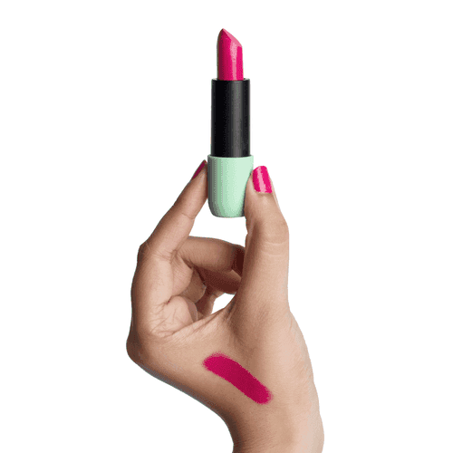 Satin Matte Lipstick Fuchsia Explorer 01