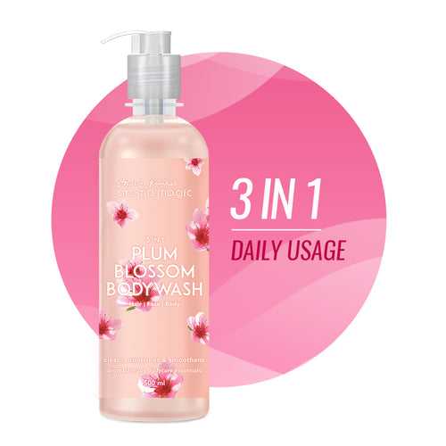 3 in 1 Plum Blossom Body Wash