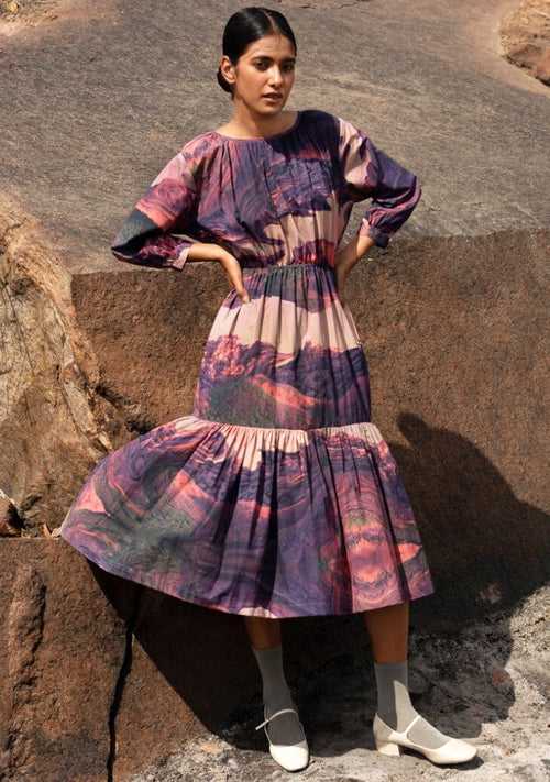 Amin Printed Dress