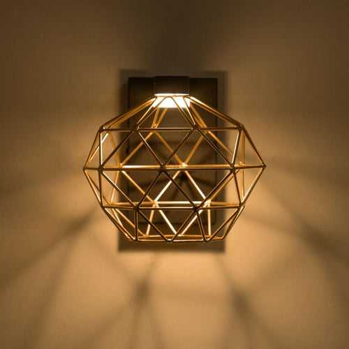 Sol Gold LED Wall Light