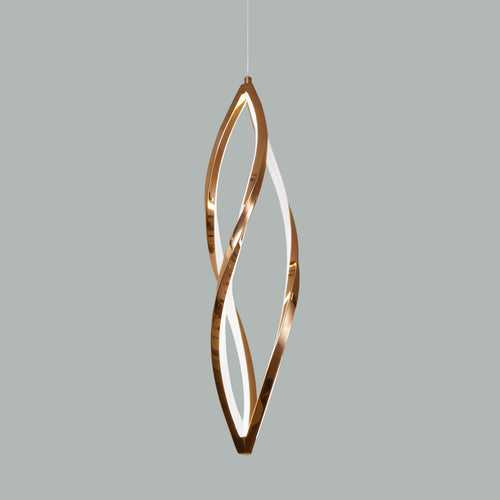 Truly Madly Medium Rose Gold LED Pendant Light