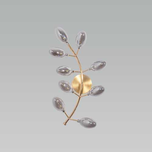 Fern Smoke LED Wall Light