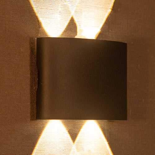 Vista Double Beam Outdoor LED Wall Light