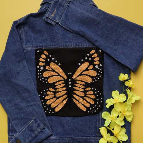 Patch Butterfly: Embroidered Sew on Patches