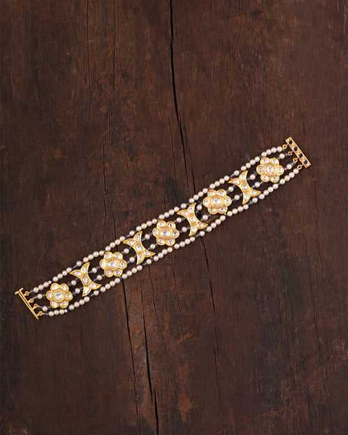 Gauhar Bracelet And Choker