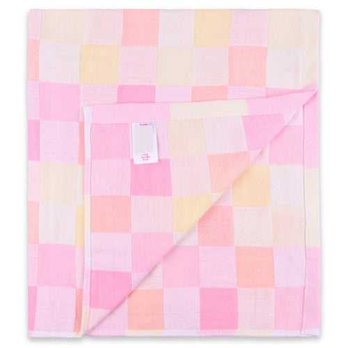 Kids Pink Cotton Baby Towels