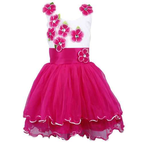 Baby Girls Party Wear Frock Dress fr195