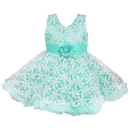 Baby Girls party wear Frock Dress Fe 2433
