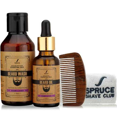 Beard Care Bundle | Bergamot & Lavender