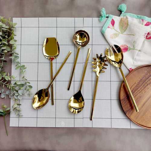 platt - serving spoon set (6pc set) - PRE-ORDER