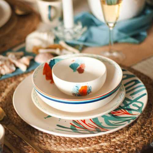 underwater treasures - 48pc Dinner Set