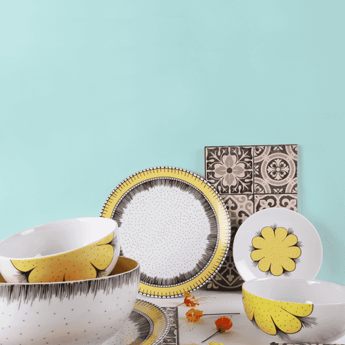 The Marigold Field - 14pc Dinner Set