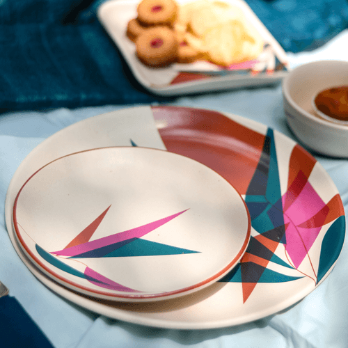 the broken beautiful – 12pc Plate Set