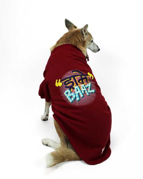 Winter Dog Sweatshirt - Drame Baaz (Drama Queen)