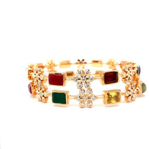 RATNA CLOSE SETTING DIAMOND BANGLE