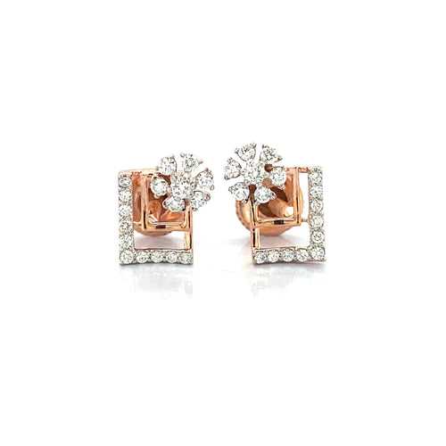 SASHAA DIAMOND  STUDS