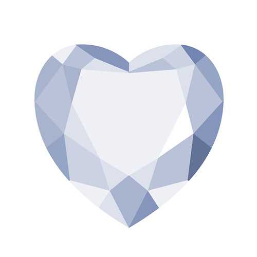 0.87-CARAT HEART DIAMOND