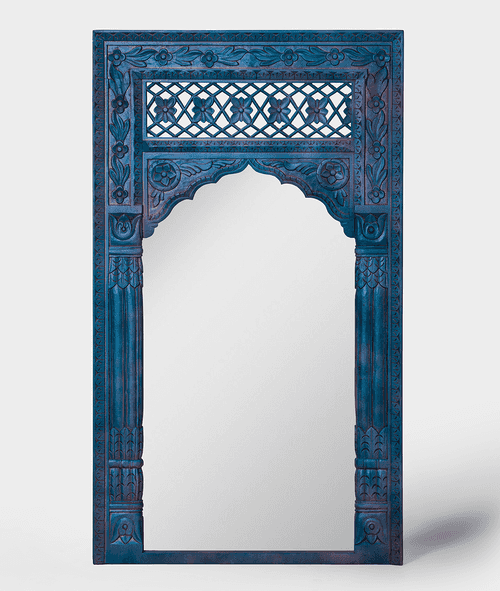 Dhwij Carved Mirror