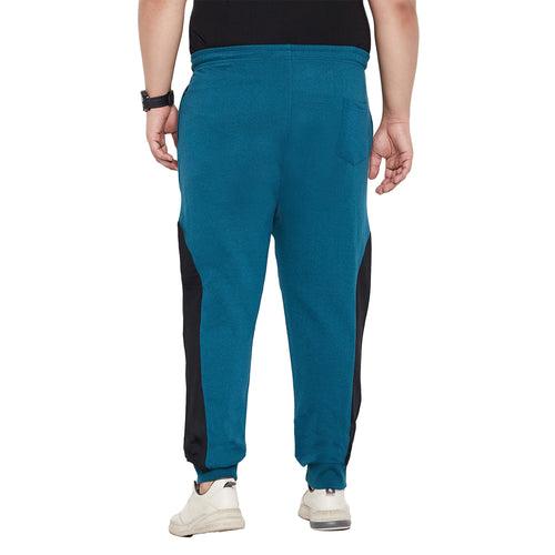 Men Plus Size Casio Colorblock Trackpant