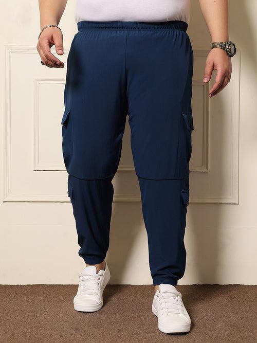 Men Plus Size Nanjing Solid Trackpant