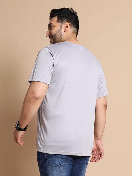 Men Plus Size Pinaka Printed Round Neck Tshirt