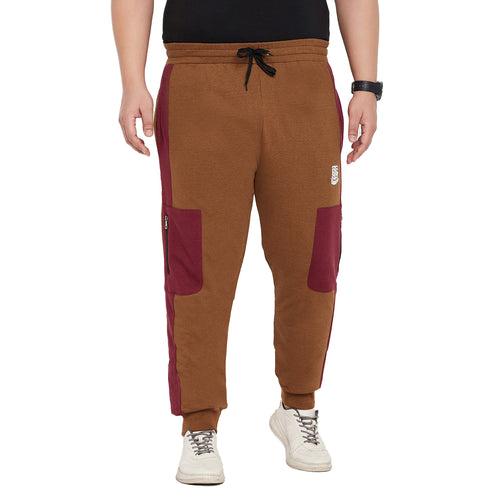 Men Plus Size Sonic Colorblock Trackpant