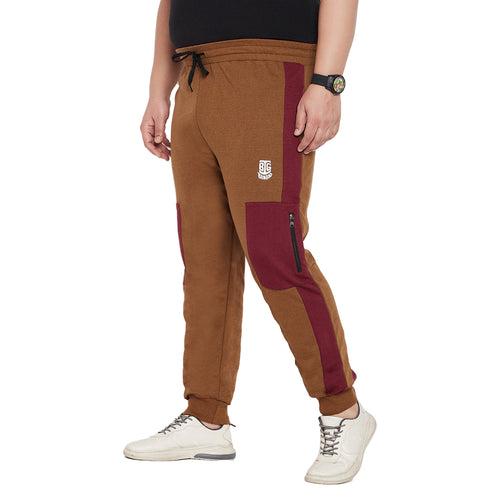 Men Plus Size Sonic Colorblock Trackpant