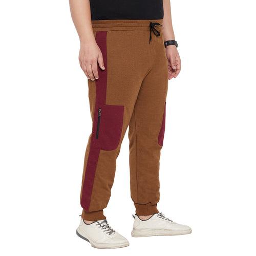 Men Plus Size Sonic Colorblock Trackpant