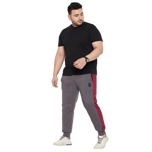 Men Plus Size Trump Colorblock Trackpant