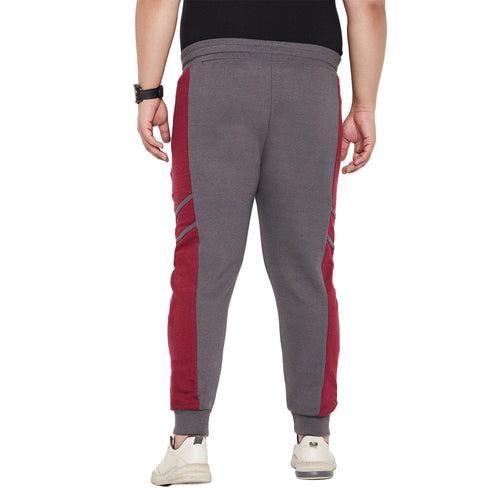 Men Plus Size Trump Colorblock Trackpant