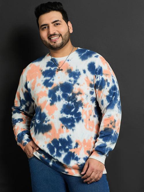 Men Plus Size Washington Printed Round Neck Tshirt