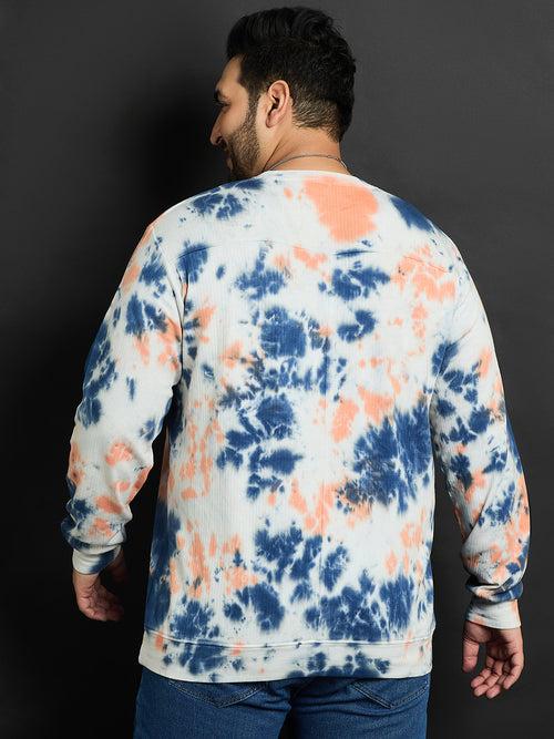 Men Plus Size Washington Printed Round Neck Tshirt