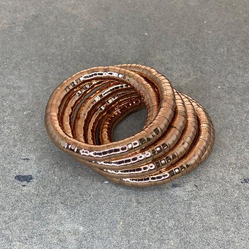 5 Line Snake Bracelet ☆Copper☆