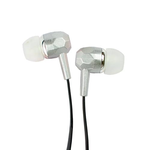 Crossloop Wired Earphones In Black & Silver