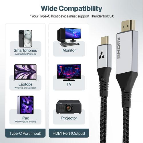 Type C to HDMI Cable