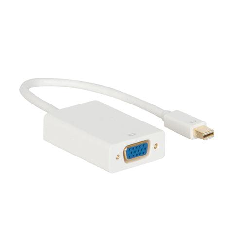 UltraProlink MP351 Mini DP to VGA Adapter & Convertor for Macbook Air & Macbook Pro (MQD)