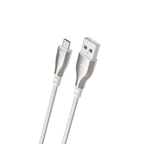 Zync Alloy Fast & Tough USB Type C Charging Cable UL1065SLV