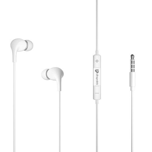 Mobass 1 Hands free earphone with mic 1.2m UM1037WHT