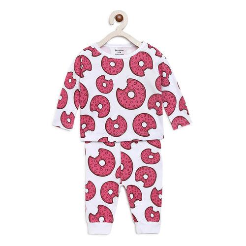 Berrytree Organic Baby Night Dress: Donuts