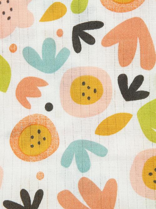 Berrytree Baby Swaddle / Wrap Blanket Leaves